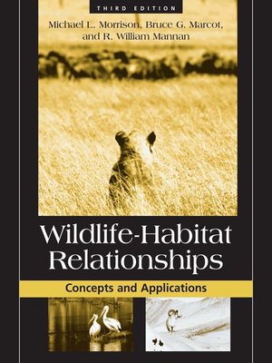 cover image of Wildlife-Habitat Relationships